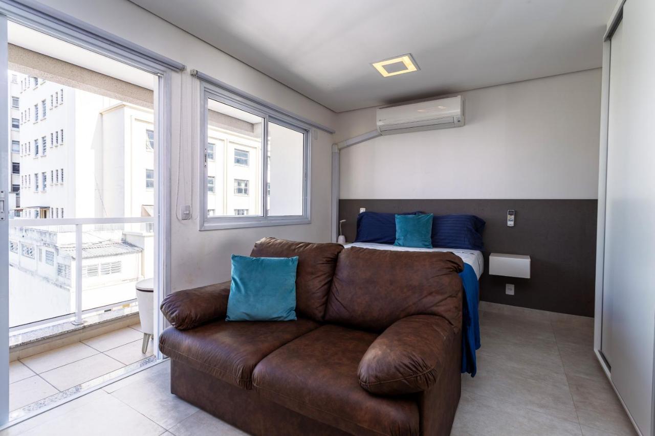 Apartamento com WiFi próximo ao metrô Luz São Paulo Exterior foto