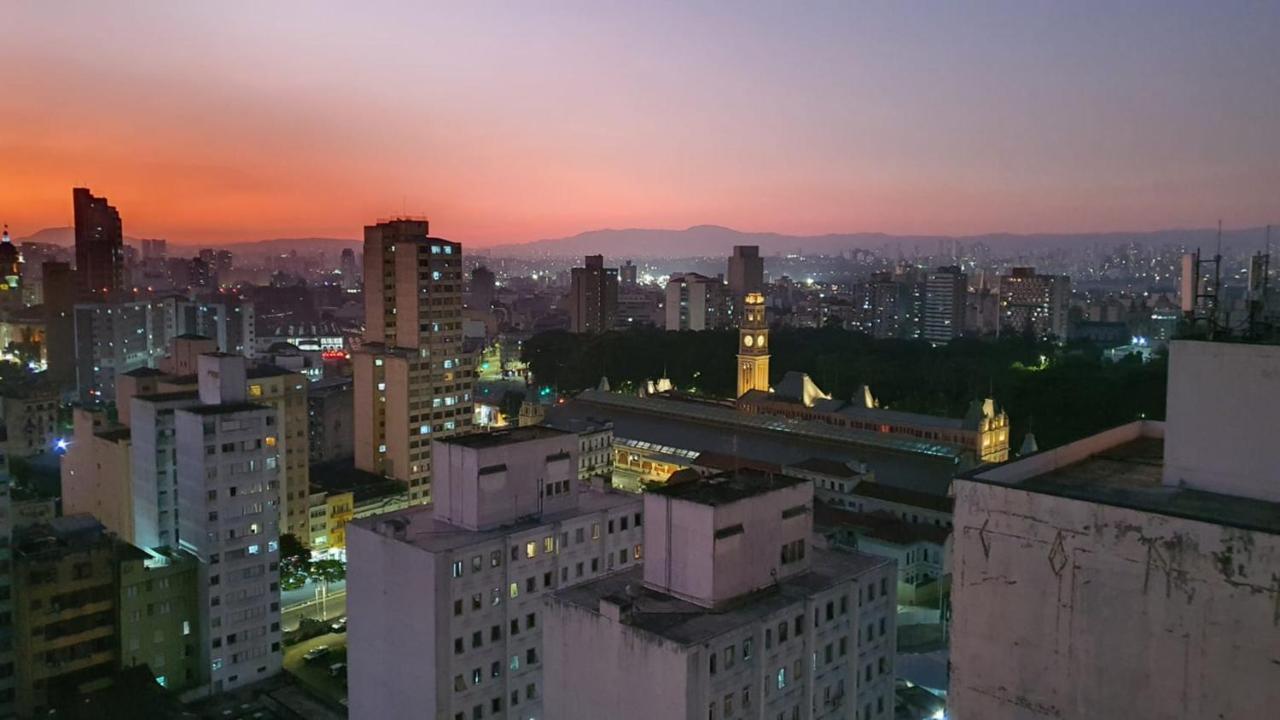 Apartamento com WiFi próximo ao metrô Luz São Paulo Exterior foto